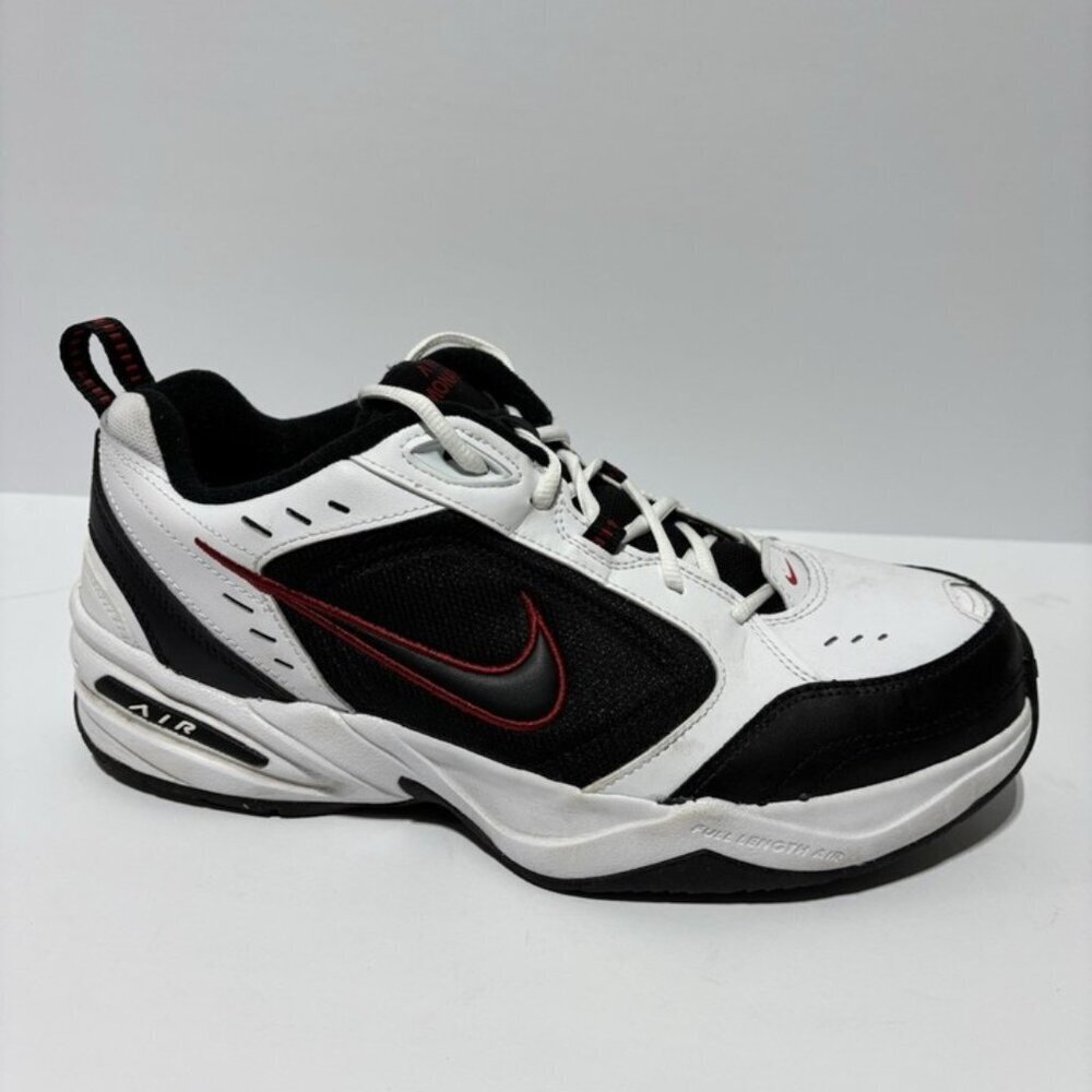 Nike Men’s Air Monarch IV Training Shoes White/Black, Size 11 EEEE